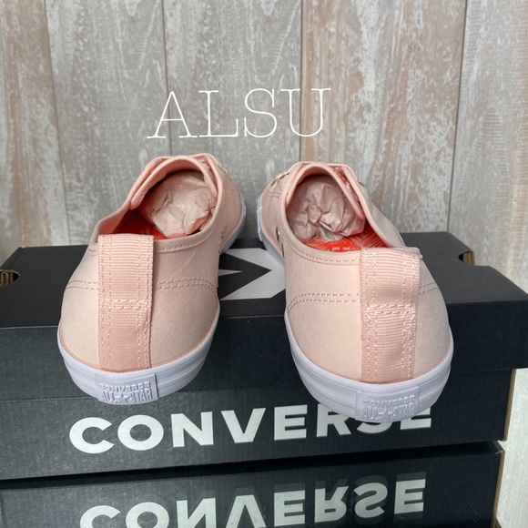 Converse Ctas Ballet Lace Slip Washed Coral W - Picture 3 of 8